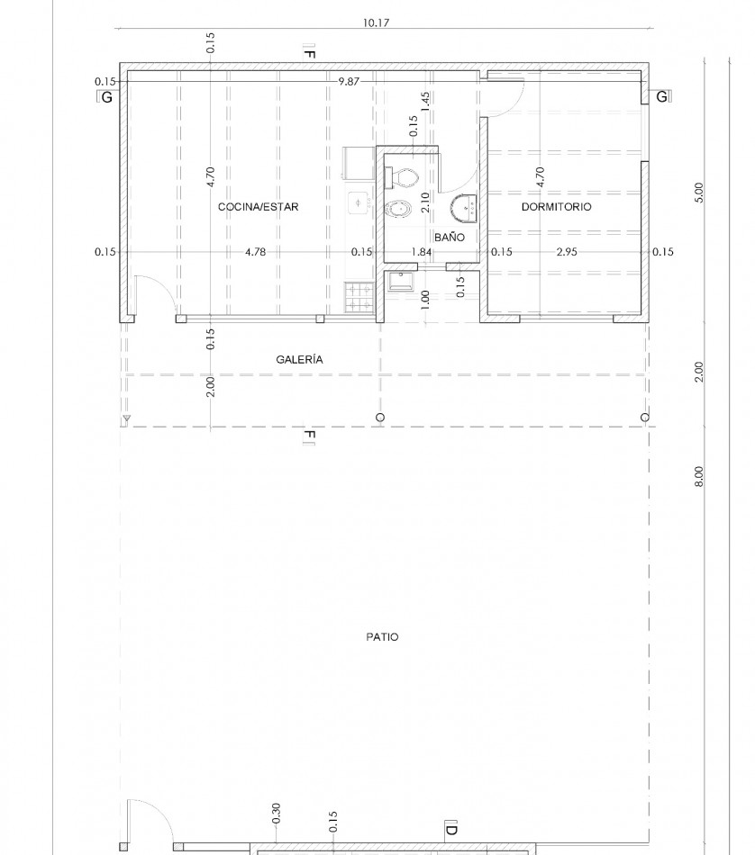 Departamento un dormitorio